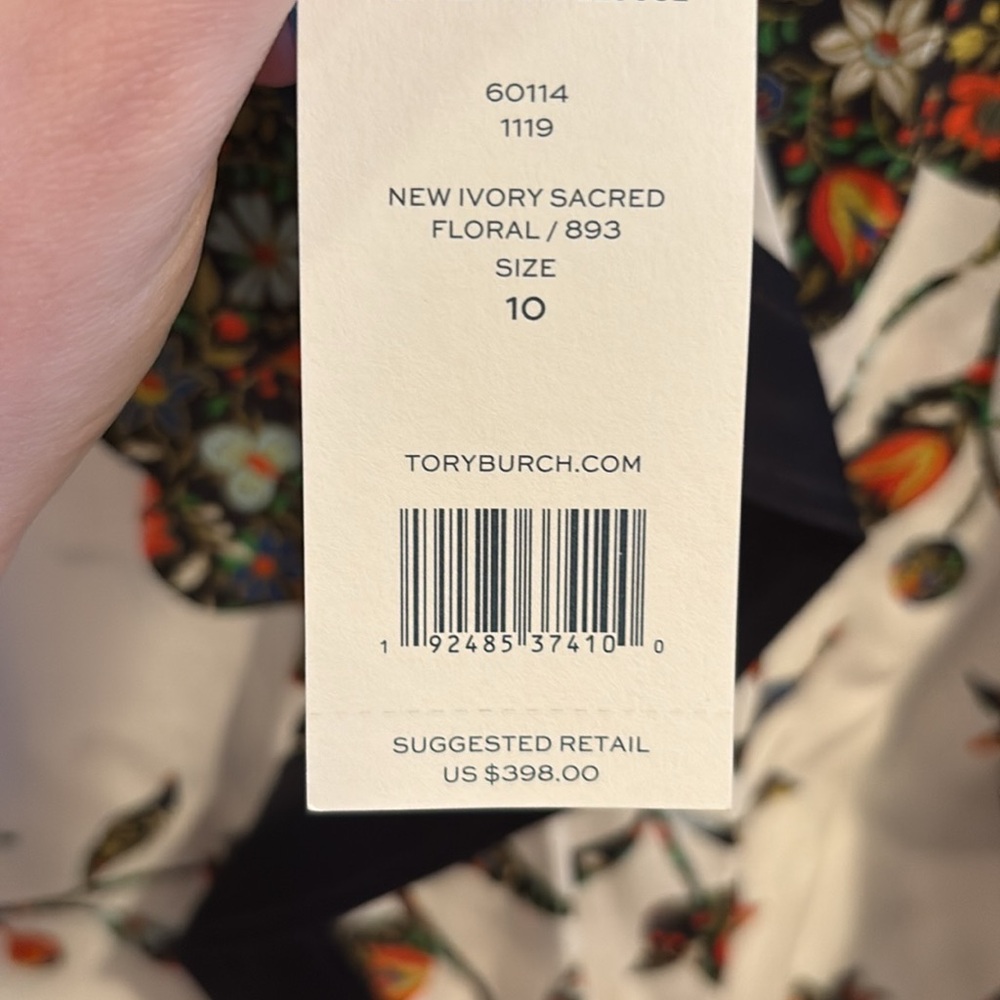 Tory Burch Ruffle Wrap Blouse - Picture 3 of 3